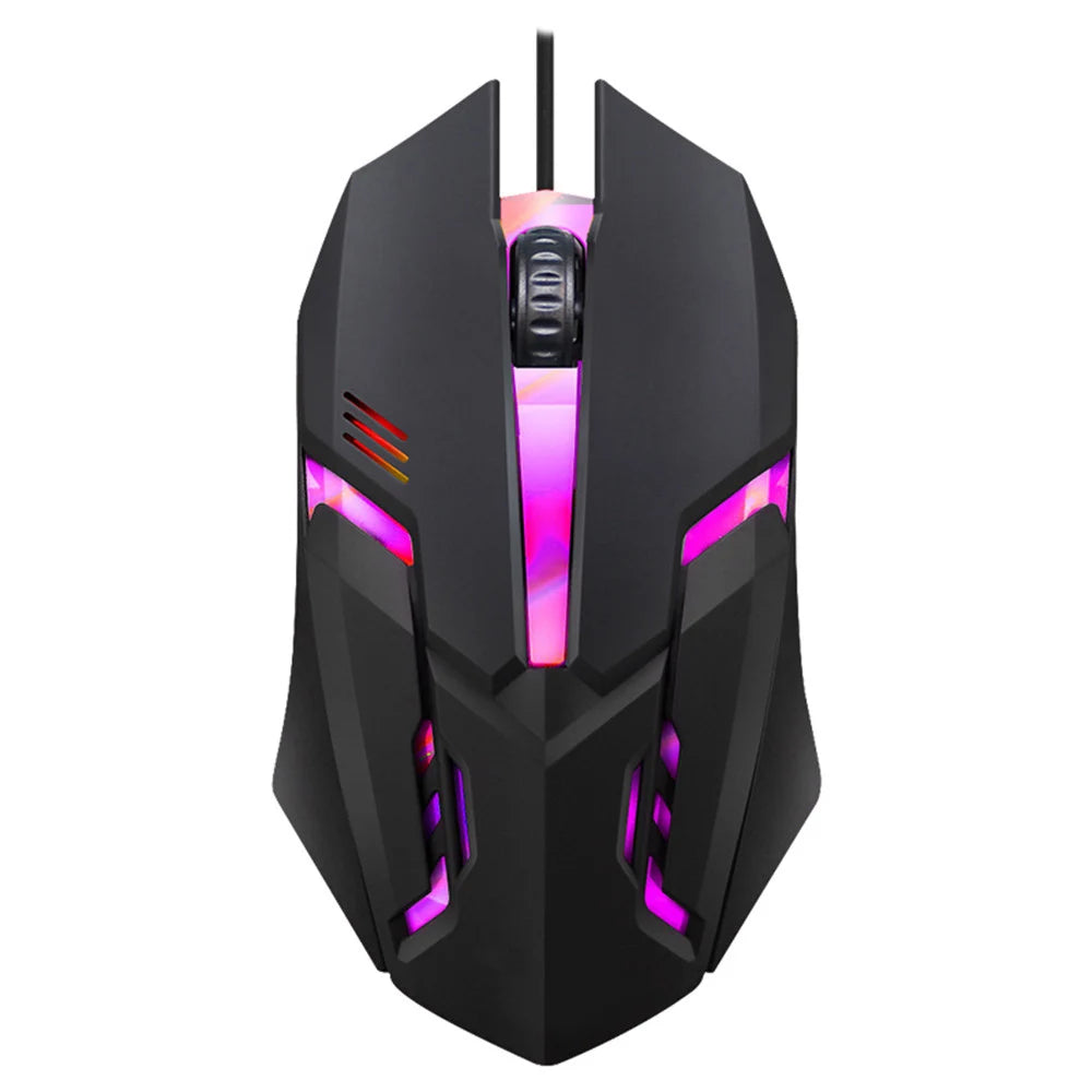 Mouse Gamer con Cable de Alta Precisión – 5000 DPI, Iluminación RGB 7 Colores