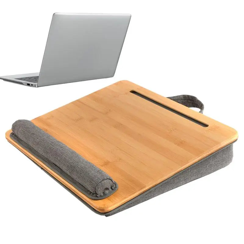 Soporte Multifuncional Portátil Ergonómico para Laptop con Almohadilla