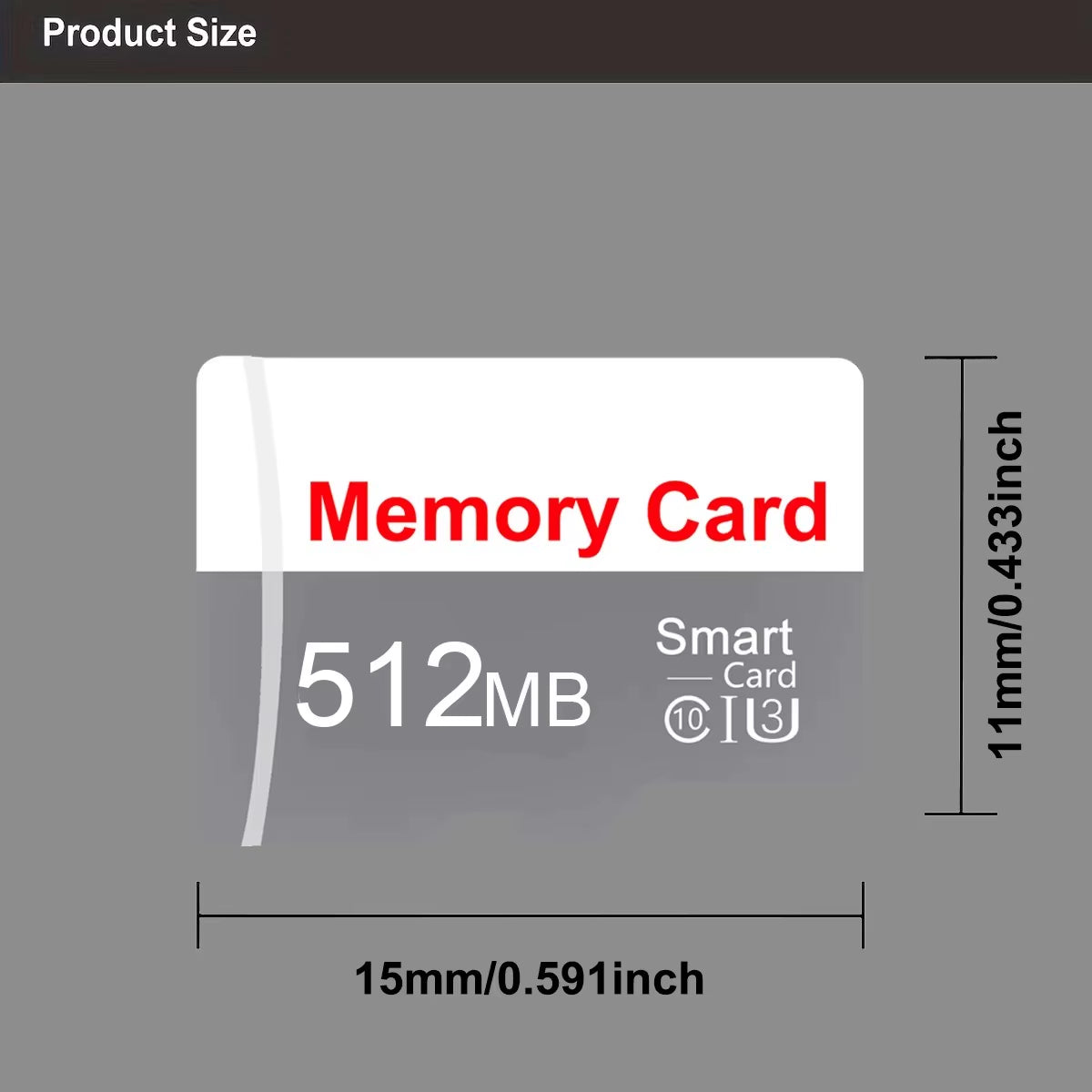 Tarjeta de Memoria SD 64MB, 128MB, 256MB, 512MB
