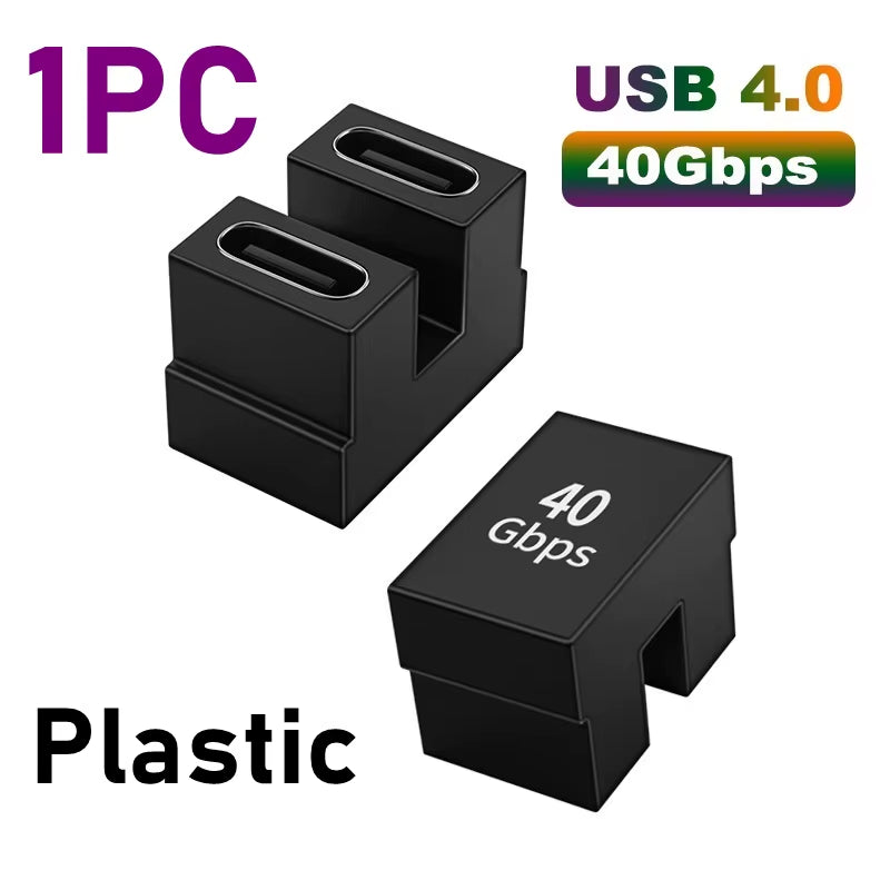 Adaptador Extensor USB‑C 8 K | 40 Gbps | 100 W PD – Protección y Rendimiento Premium