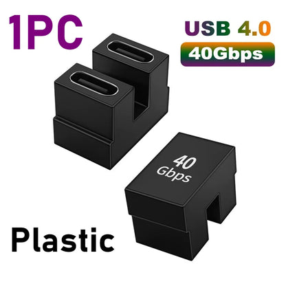 Adaptador Extensor USB‑C 8 K | 40 Gbps | 100 W PD – Protección y Rendimiento Premium