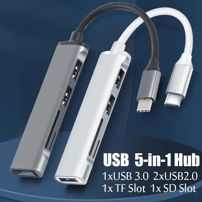HUB USB 5 en 1