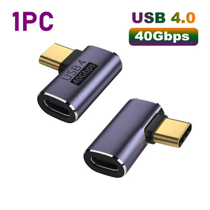 Adaptador Extensor USB‑C 8 K | 40 Gbps | 100 W PD – Protección y Rendimiento Premium