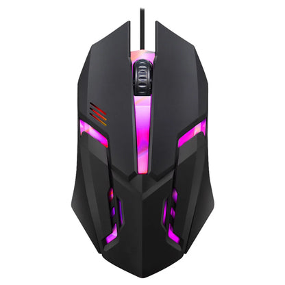 Mouse Gamer con Cable de Alta Precisión – 5000 DPI, Iluminación RGB 7 Colores