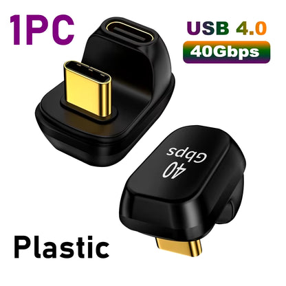 Adaptador Extensor USB‑C 8 K | 40 Gbps | 100 W PD – Protección y Rendimiento Premium