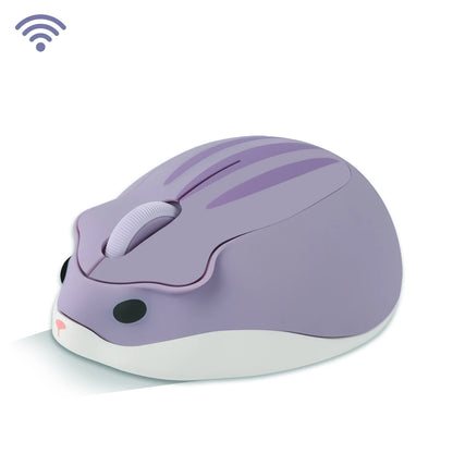 Mouse Inalámbrico Hamster CutePro - Óptico 1600DPI para Mano Pequeña