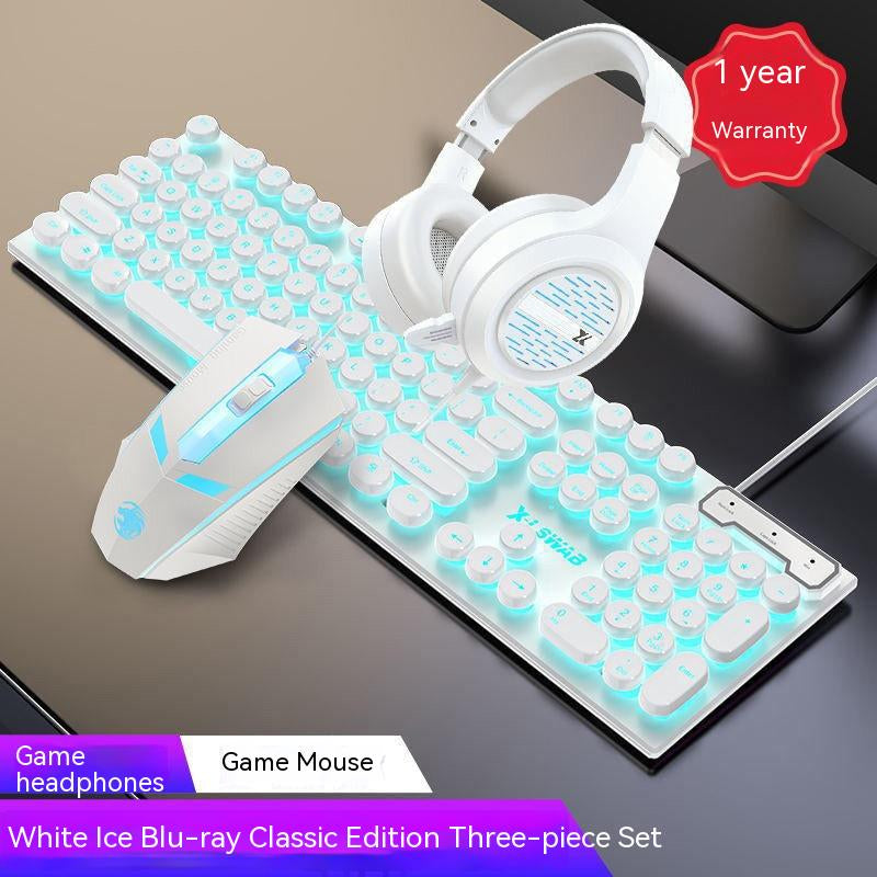 Set Gamer de 3 en 1 Teclado + Ratón + Auriculares