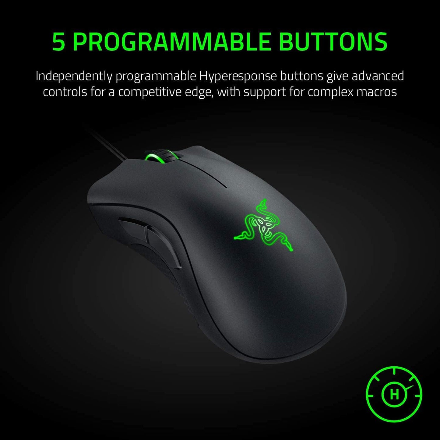 Ratón Gaming  Deathadder Essential