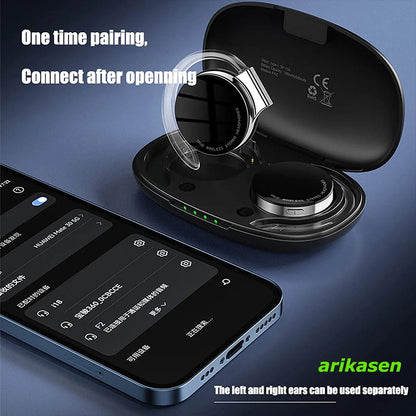 Auriculares abiertos TWS Bluetooth con cancelación de ruido