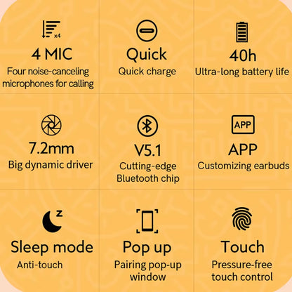 QCY T13 Audífonos Bluetooth 