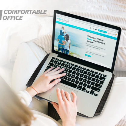 Base de Laptop Enfriadora con 5 Ventiladores Ajustable