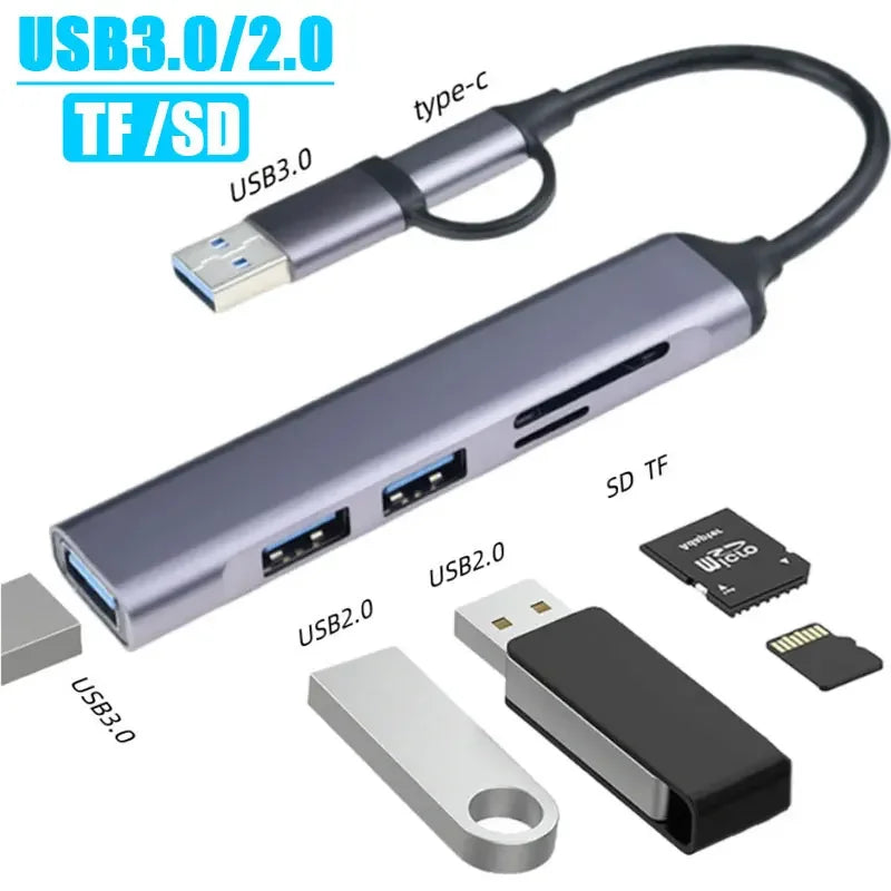 HUB USB 5 en 1
