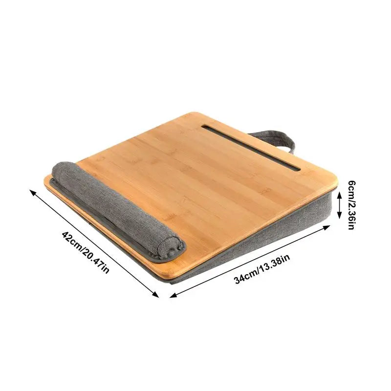Soporte Multifuncional Portátil Ergonómico para Laptop con Almohadilla