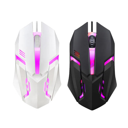 Mouse Gamer con Cable de Alta Precisión – 5000 DPI, Iluminación RGB 7 Colores