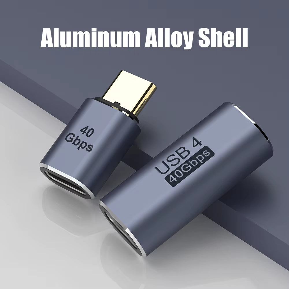 Adaptador Extensor USB‑C 8 K | 40 Gbps | 100 W PD – Protección y Rendimiento Premium