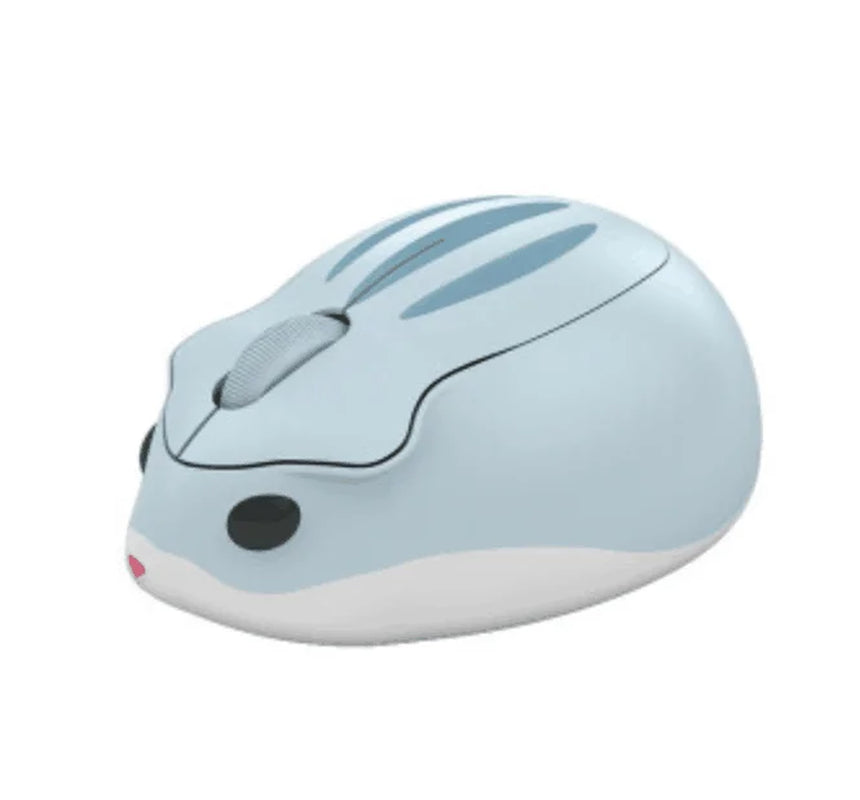 Mouse Inalámbrico Hamster CutePro - Óptico 1600DPI para Mano Pequeña