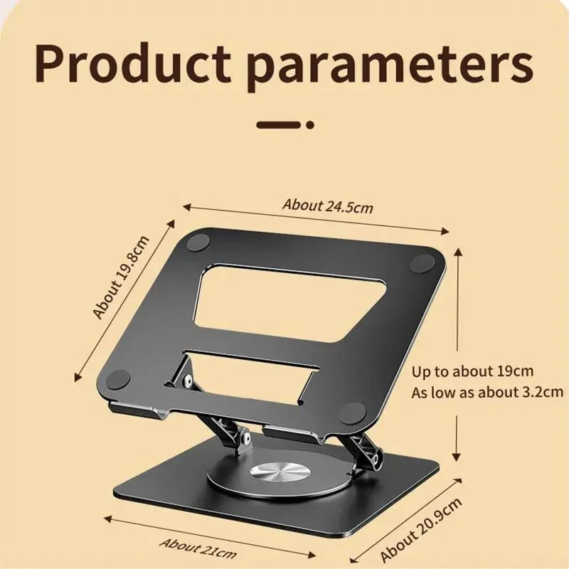 Soporte de Laptop Plegable LS652 con Enfriamiento