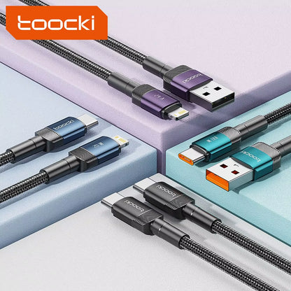 Cable de Carga Súper Rápida USB-C 100W | Alta Velocidad y Resistencia