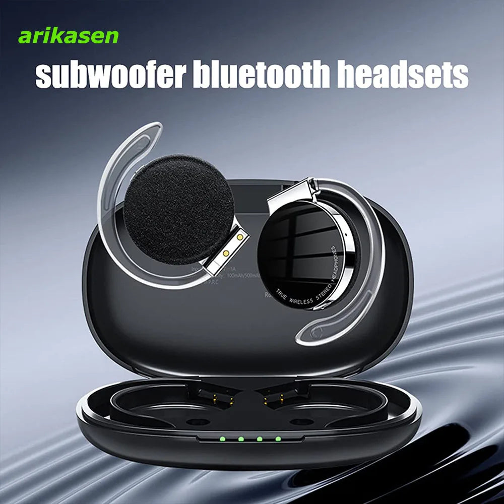 Auriculares abiertos TWS Bluetooth con cancelación de ruido