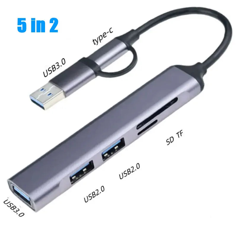 HUB USB 5 en 1