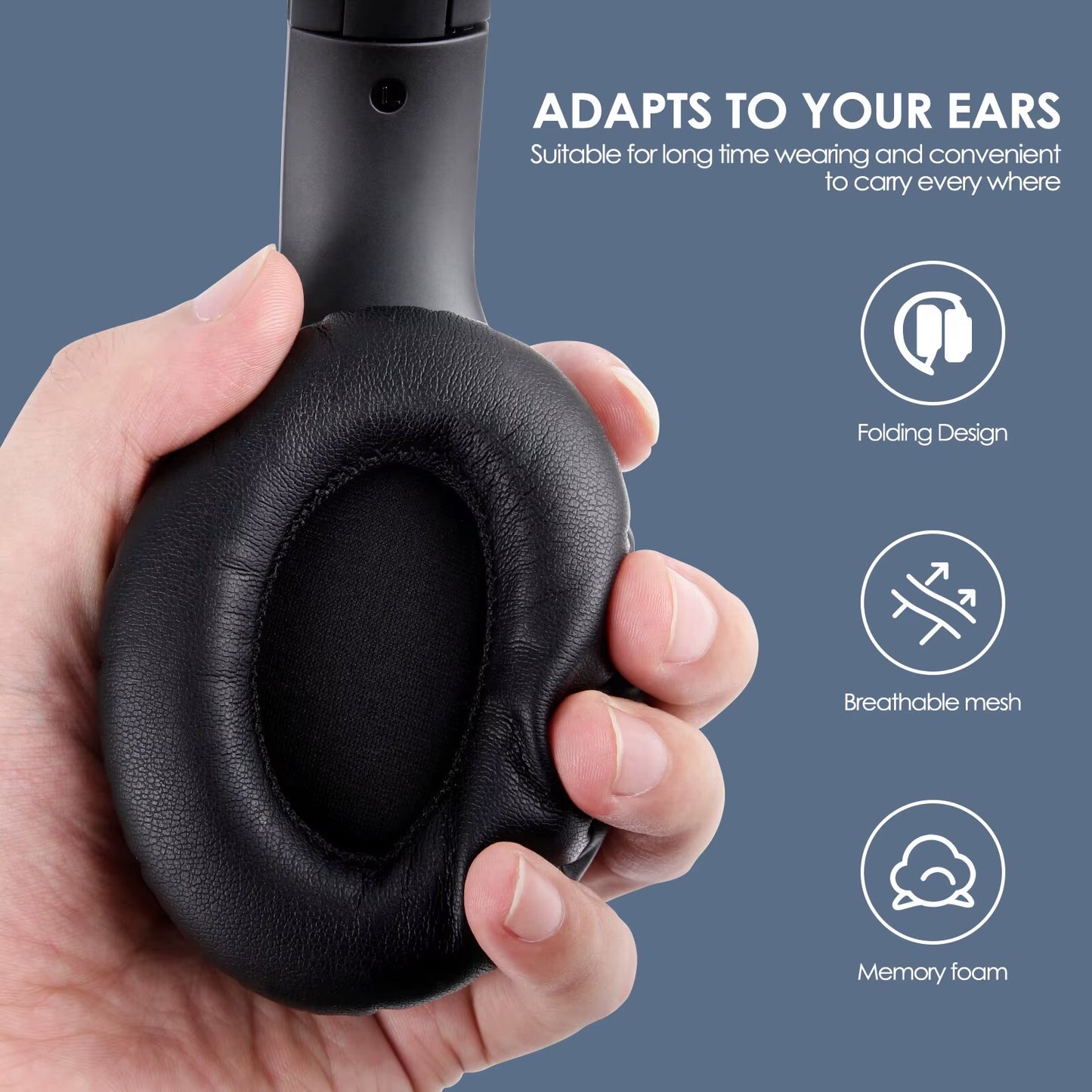 Auriculares inalámbricos ANC923 con cancelación activa de ruido Siindoo Edition