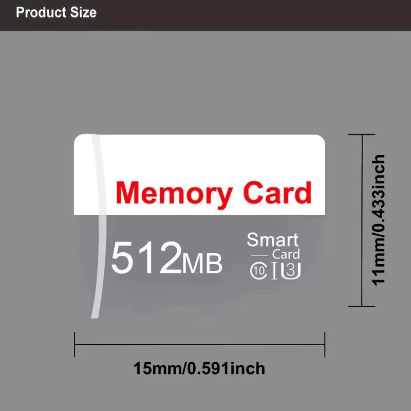 Tarjeta de Memoria SD 64MB, 128MB, 256MB, 512MB