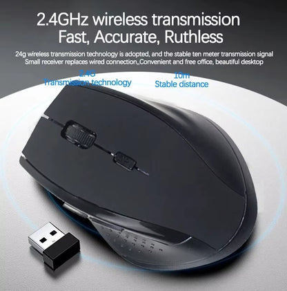 Mouse Inalámbrico Óptico 2.4GHz 7300G